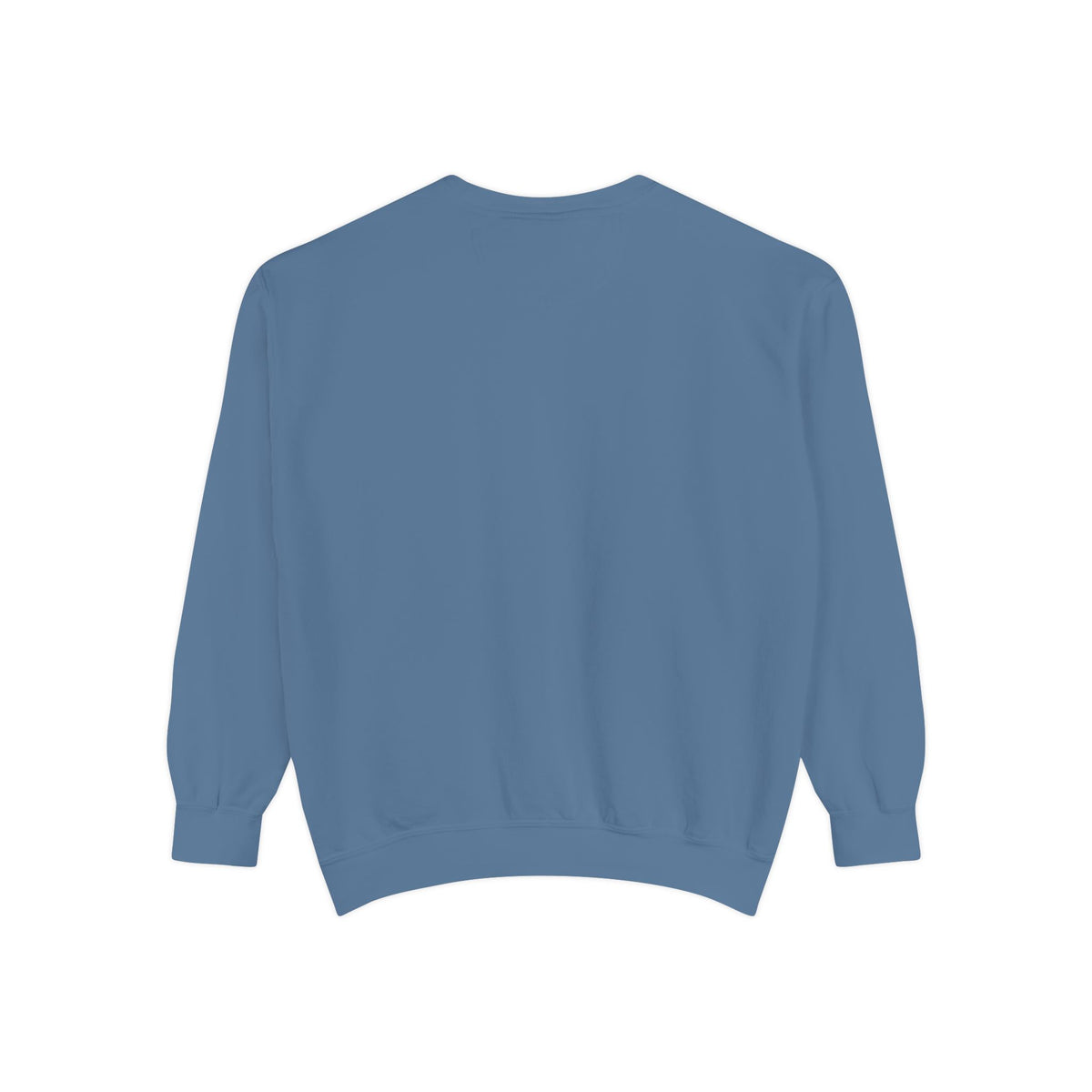 The Blue Jean Collective Crewneck — Blue Jean with White Embroidery