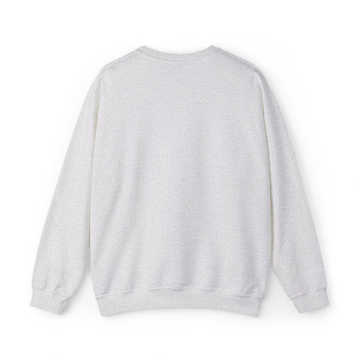 The Collective Unisex Statement Crewneck — Ash with Navy Embroidery