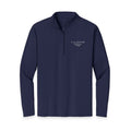 Embroidered Men's Quarter-Zip Performance Pullover — Sport-Wick Stretch